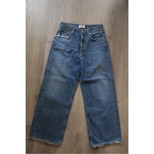 Agolde Dark Blue Ankle Jeans